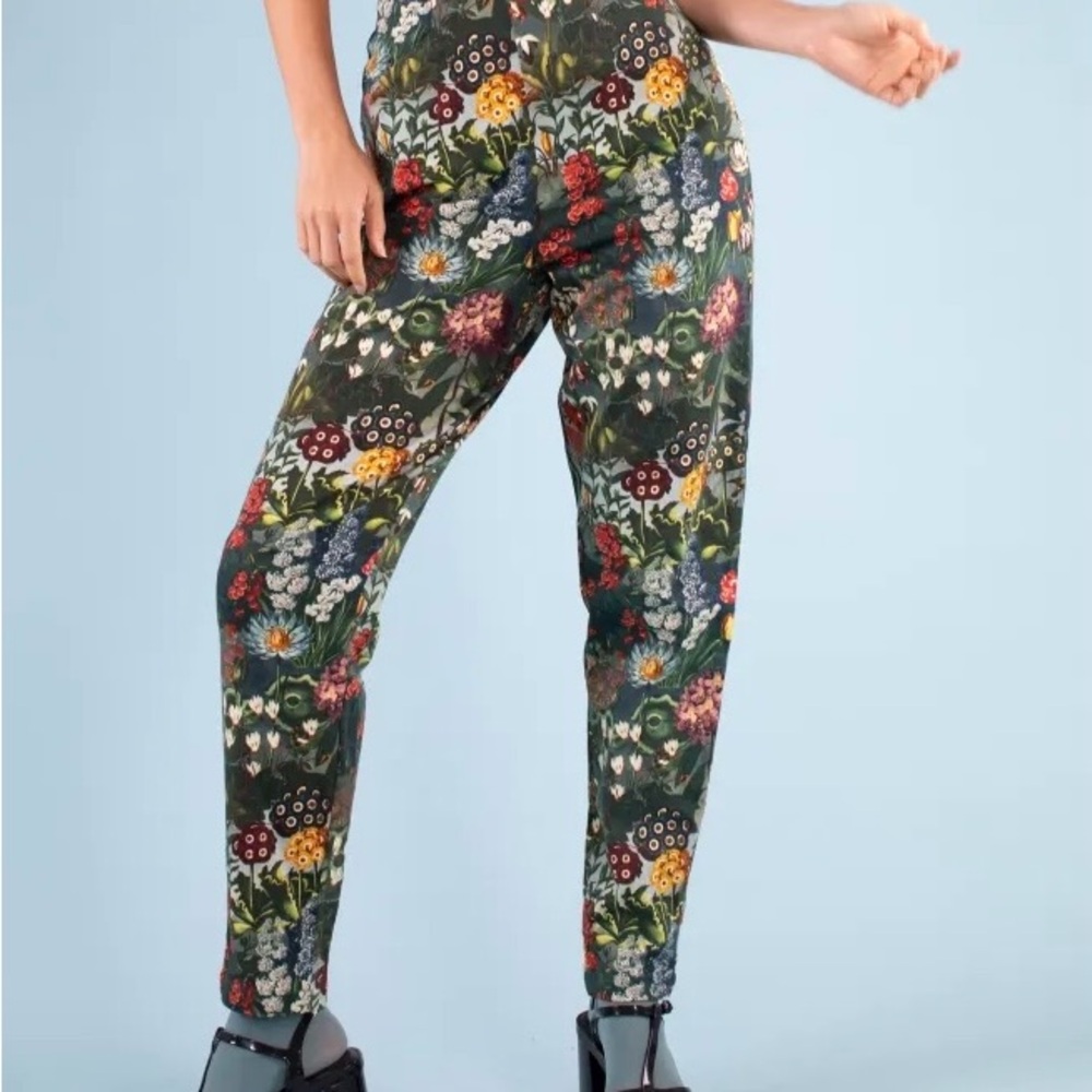 Samantha Pleet Troubadour “Oracle Garden” Pants — Size 10